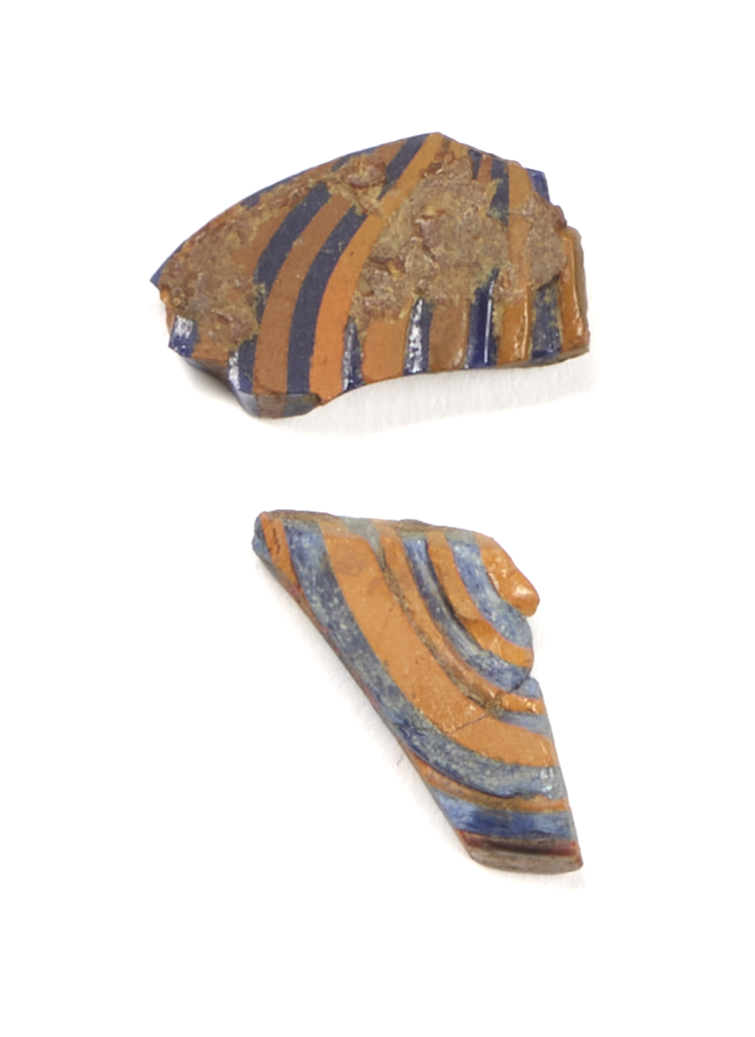Image for Two Fragments with Blue and Orange Layers